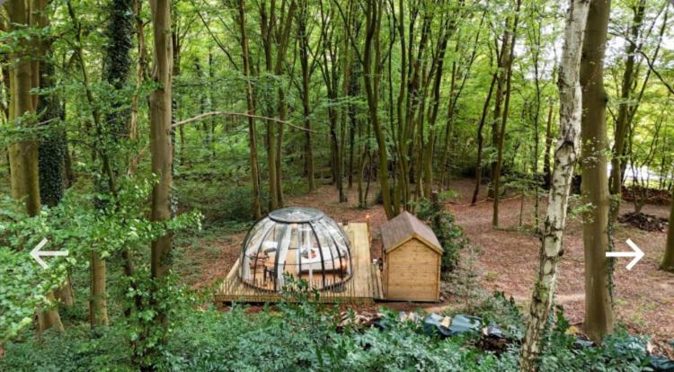 Le Dome De Namur - Une Nuit Insolite Dans Les Bois Екстер'єр фото