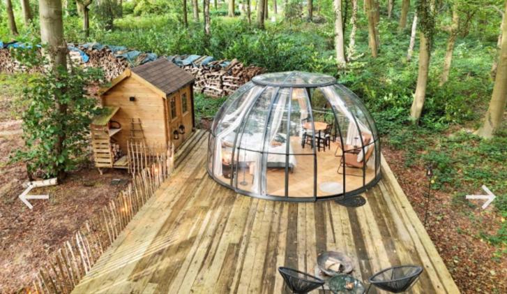 Le Dome De Namur - Une Nuit Insolite Dans Les Bois Екстер'єр фото